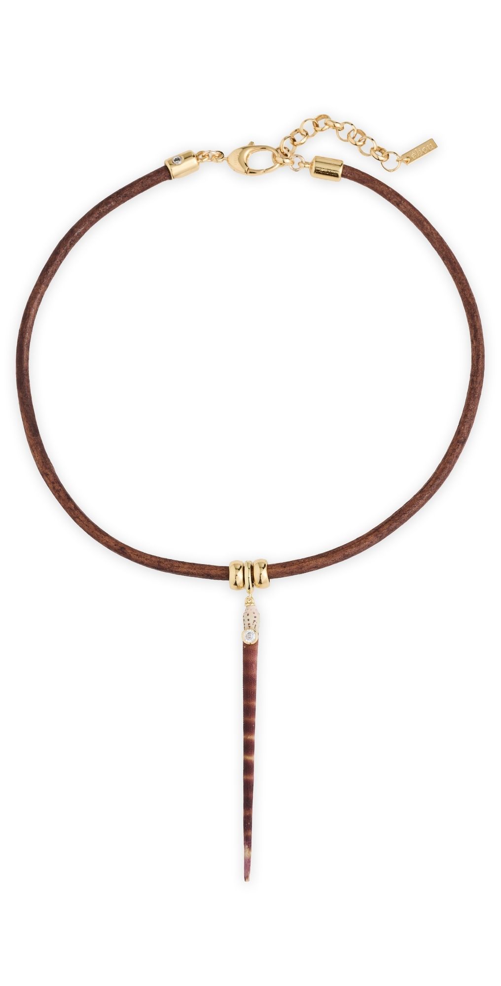éliou Selkie Necklace Brown One Size