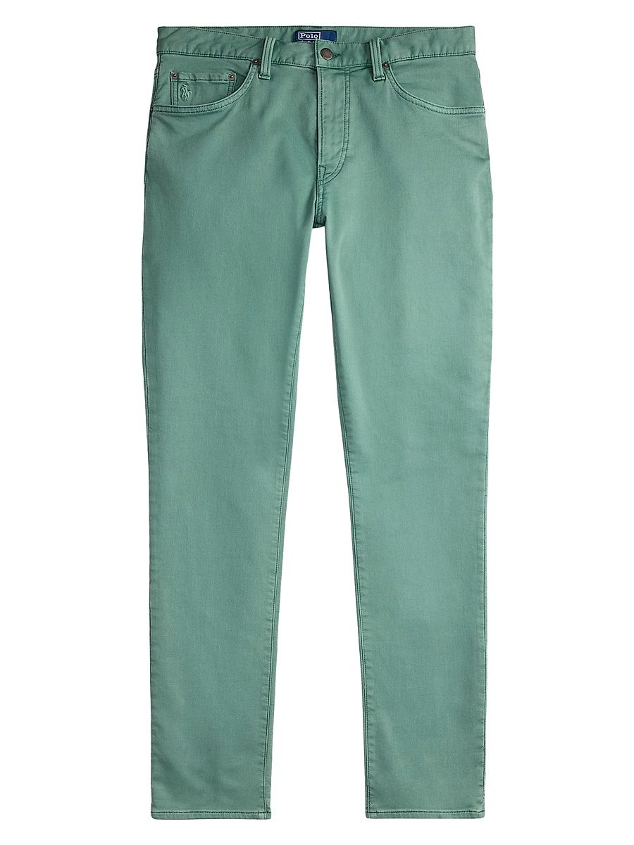 Men's Sullivan Stretch-Cotton Chino Pants - Greenscape - Size 40