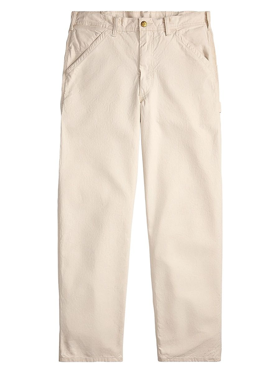 Men's Standard Cotton Twill Carpenter Pants - Millstone - Size 32