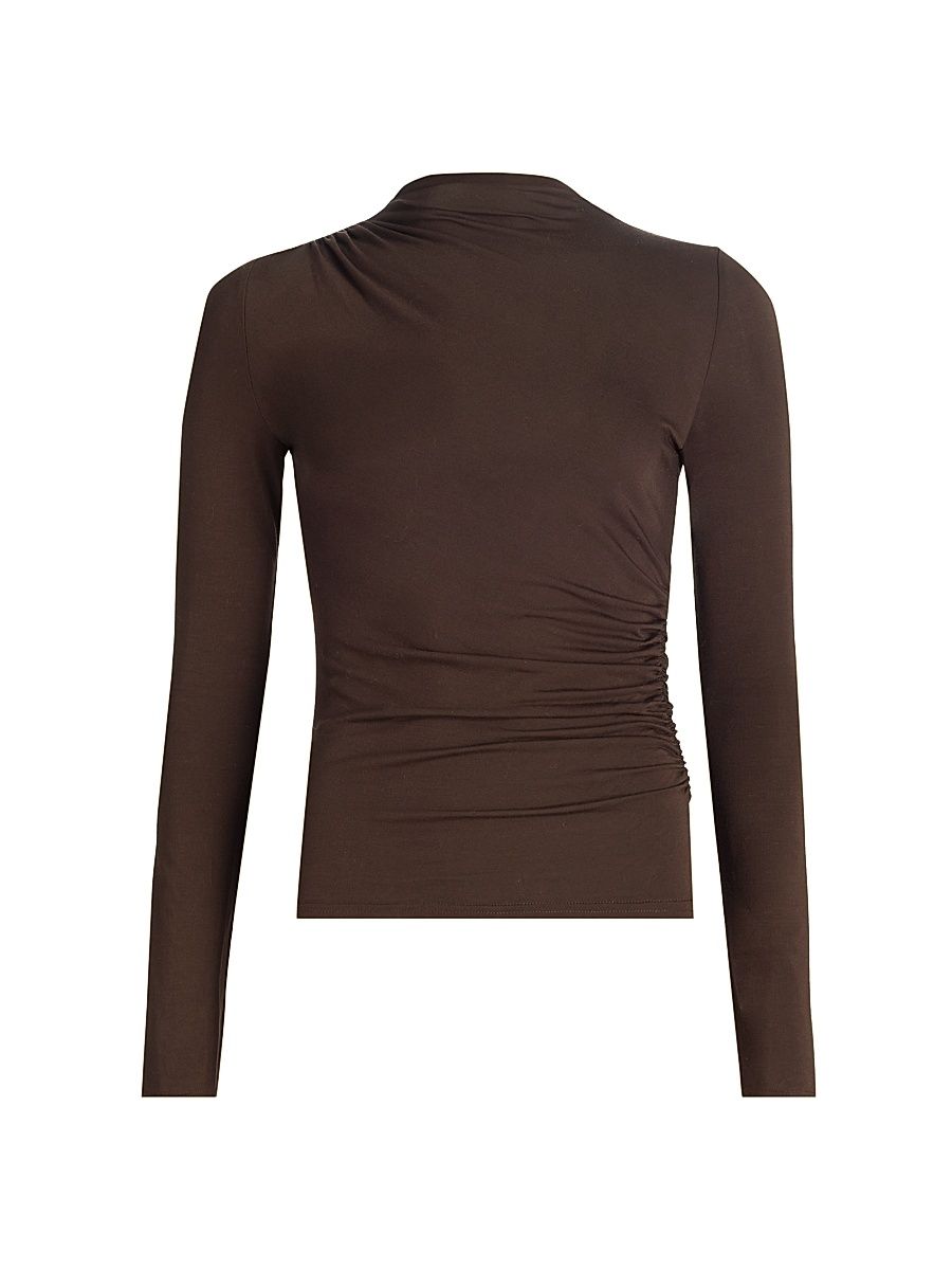 Women's Joelle Jersey Top - Espresso - Size XL