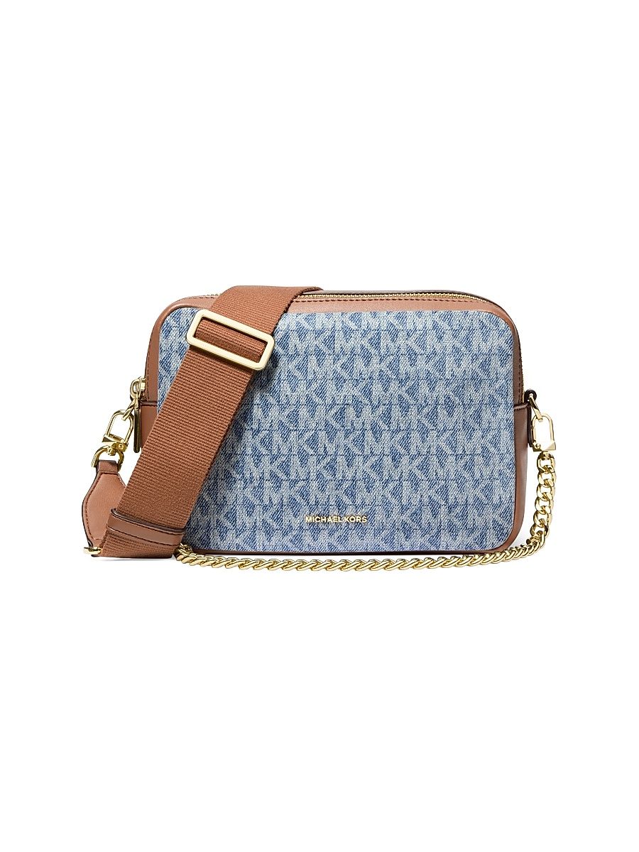 Women's Monogram Denim Crossbody Camera Bag - New Horizon