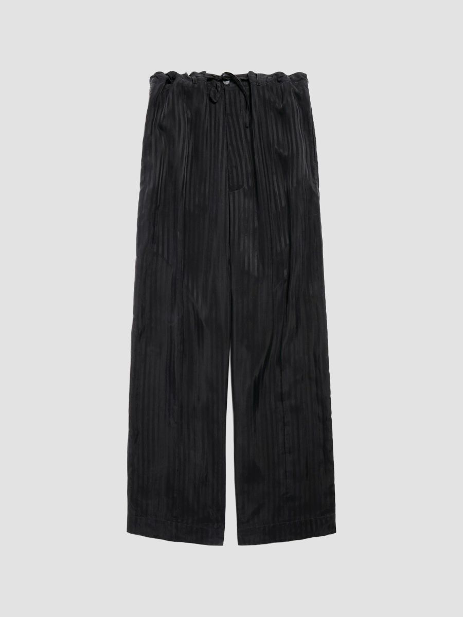 Balenciaga Women's Fluid Tailored Pants - Black - Size 8