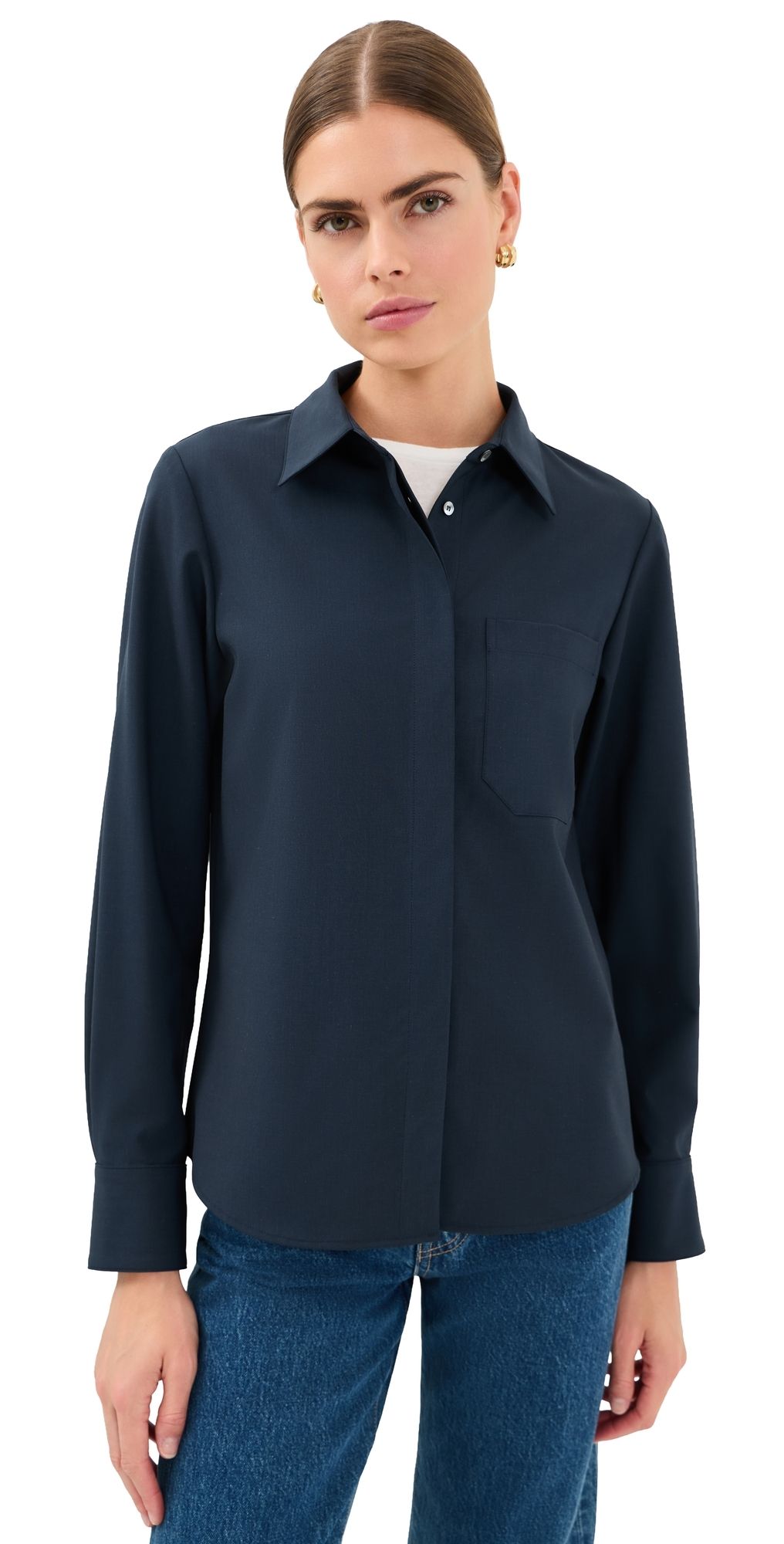 TWP Cowboy Update Button Down Shirt Blueberry XL