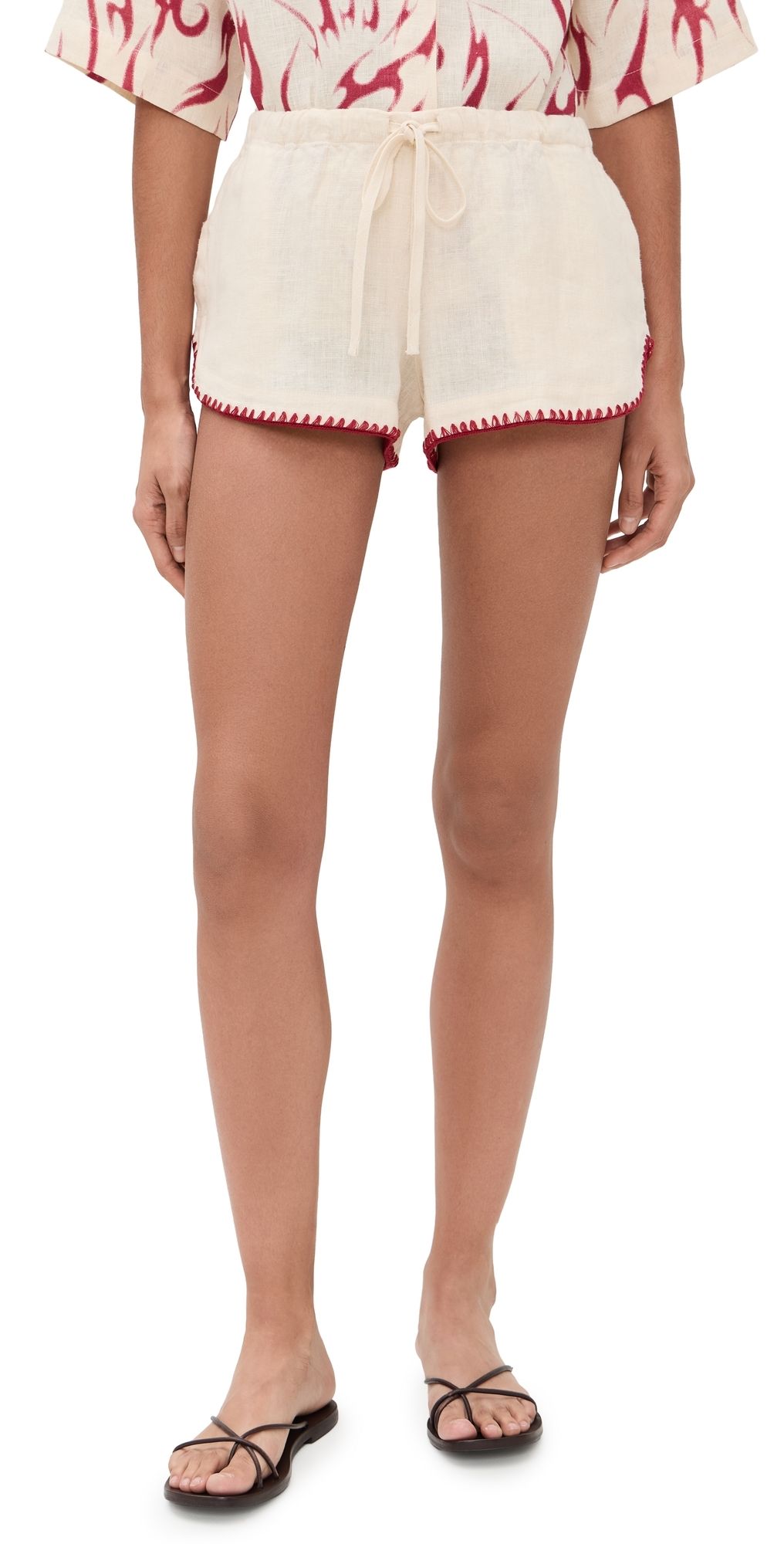 OAS Rin Shorts Ecru M