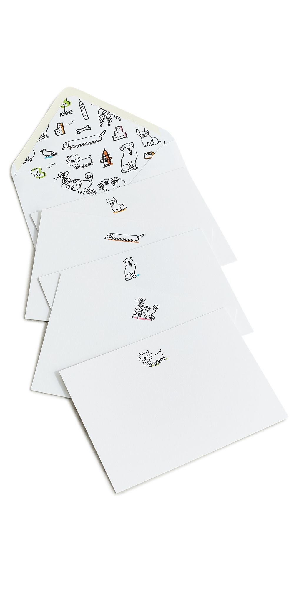 Dear Annabelle Haute Dog Notecards Multi One Size