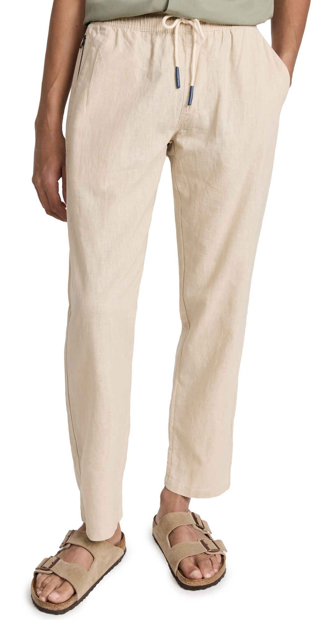 OAS Linen Pants Beige XXL