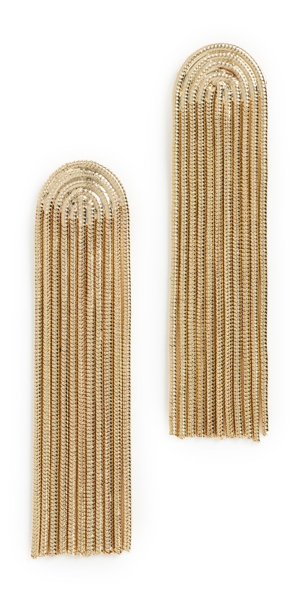 BaubleBar Amy Earrings Gold One Size