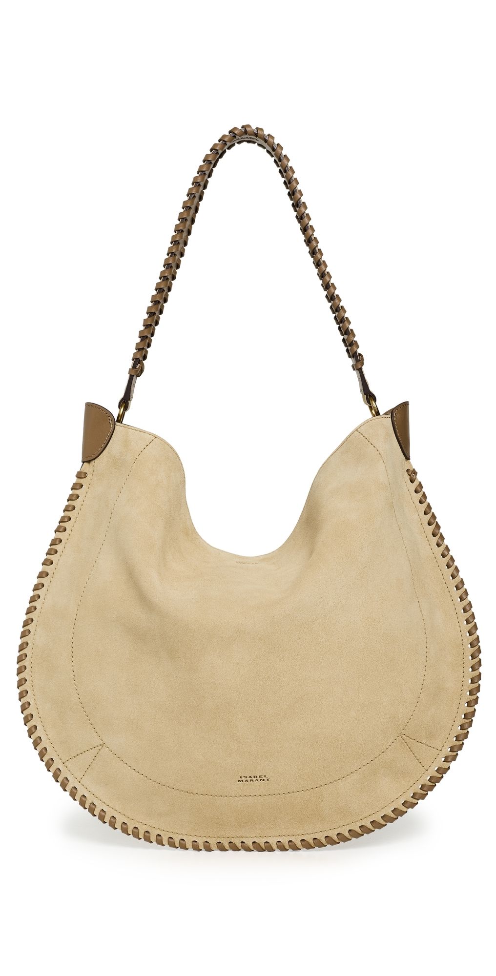 Isabel Marant Oskan Hobo Soft Bag Sand One Size