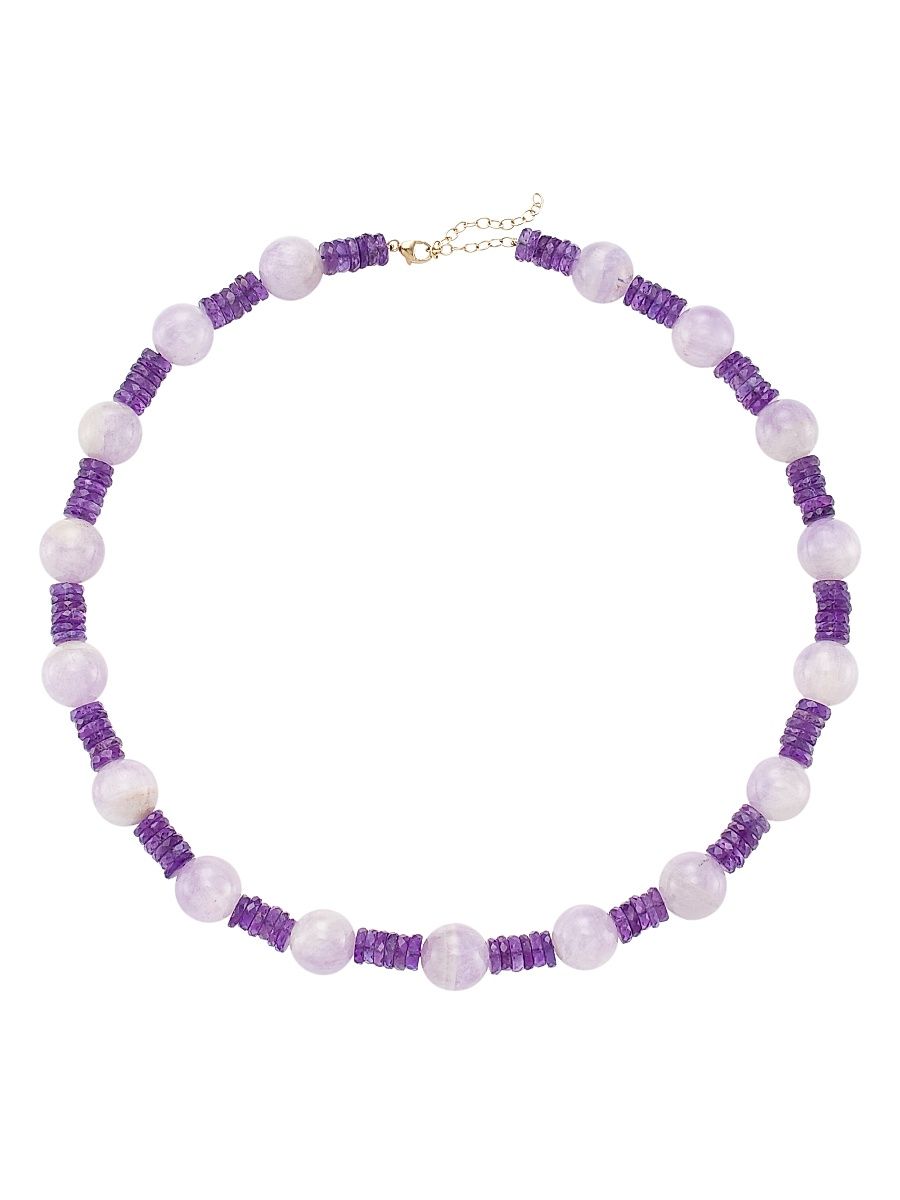 Women's Atlas Amethyst Candy Necklace - Purple