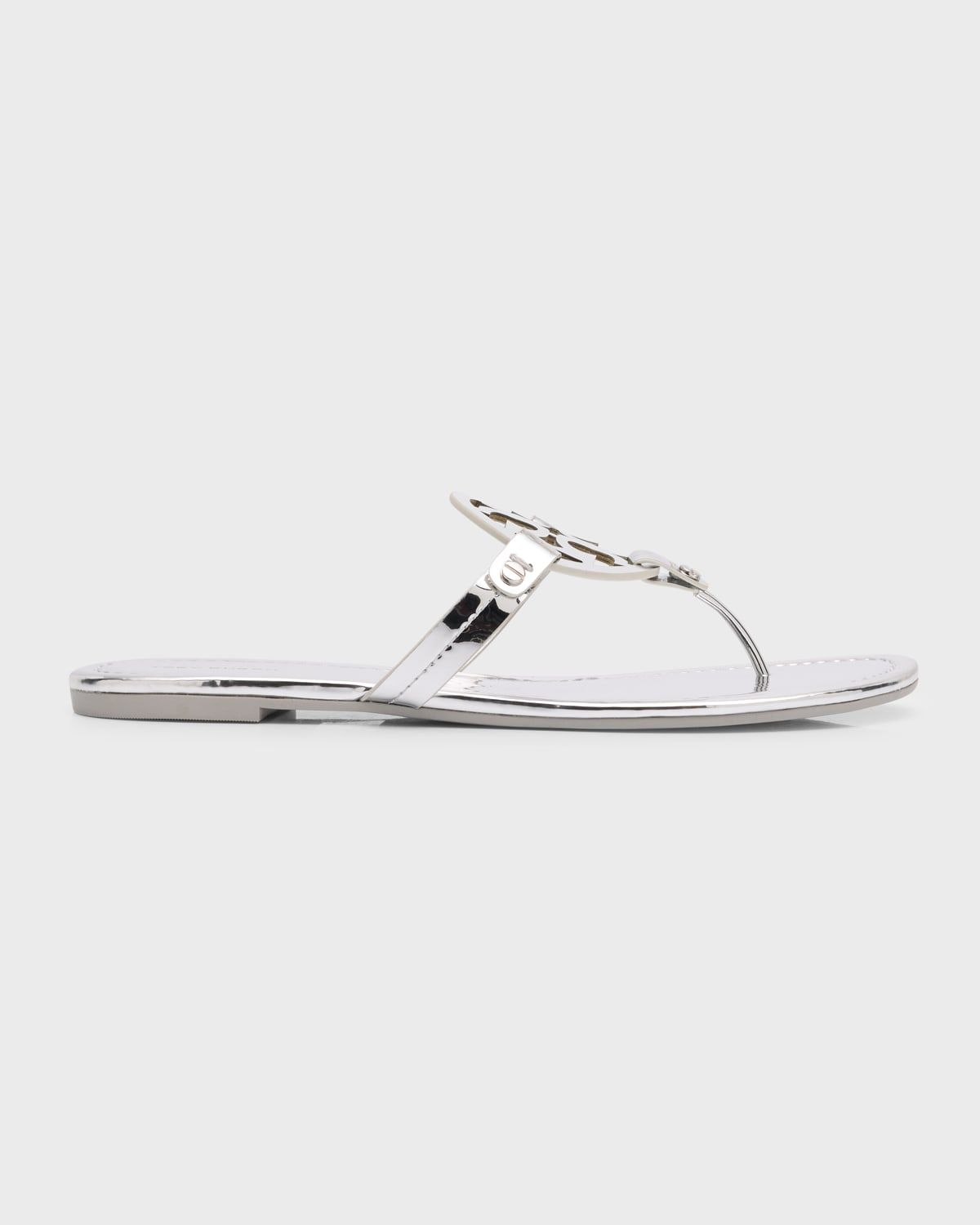 Miller Metallic Logo Thong Sandals