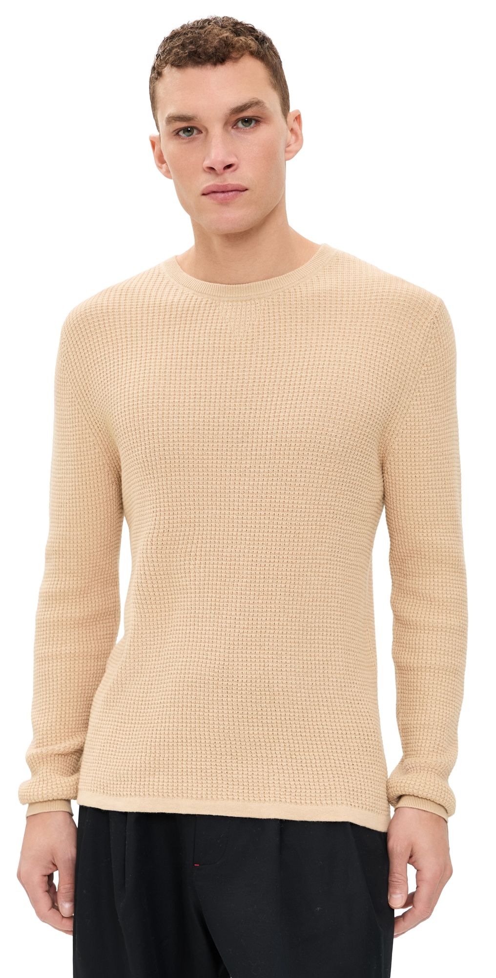 Redvanly Posner Cotton Cashmere Thermal Sweater Coyote XXL