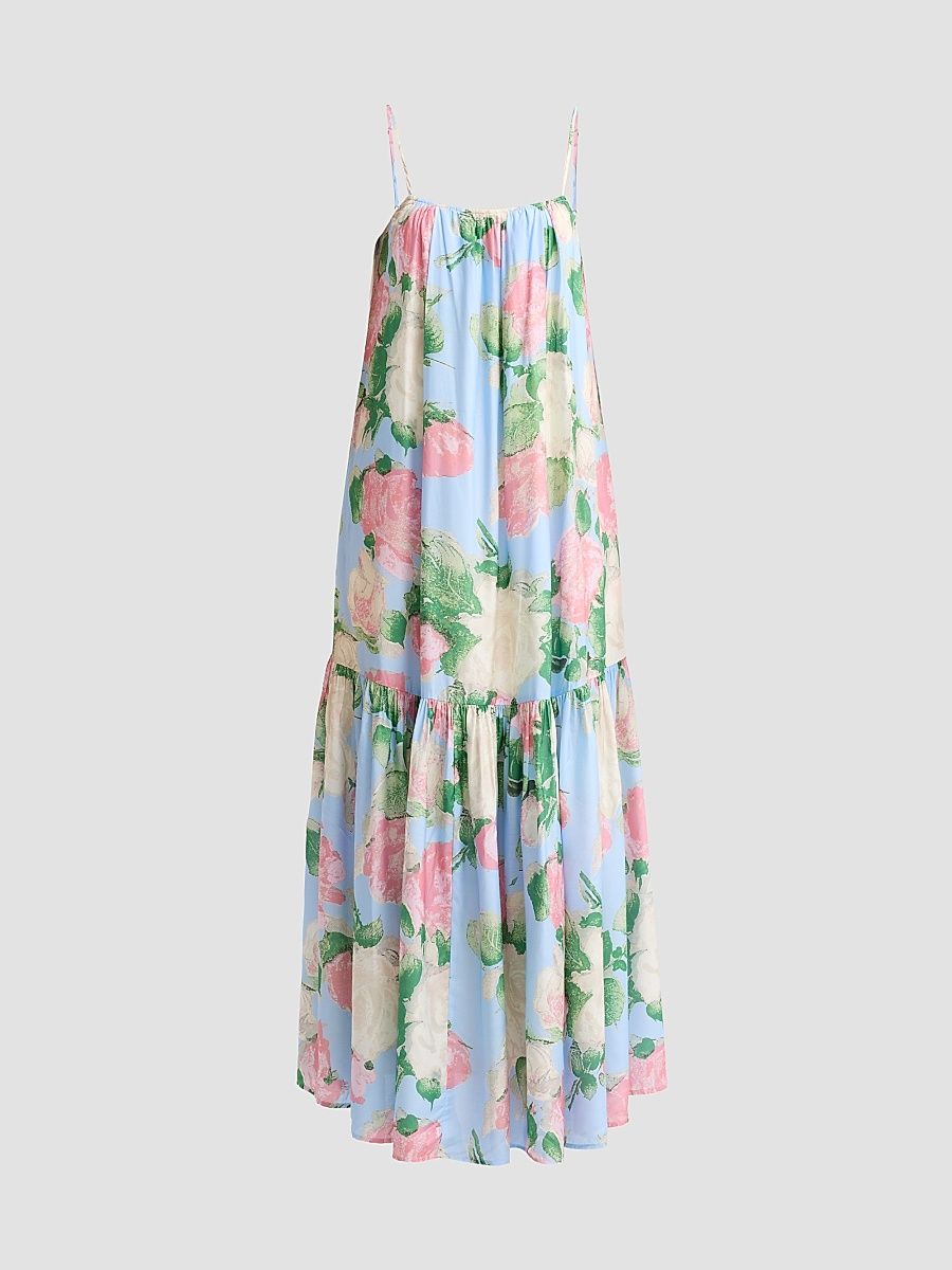 Women's Enamour Gathered Midi Dress - Enamour - Size Large