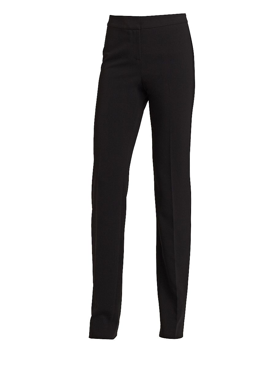 Women's Crepe Marocain Diana Pants - Caviar - Size 2