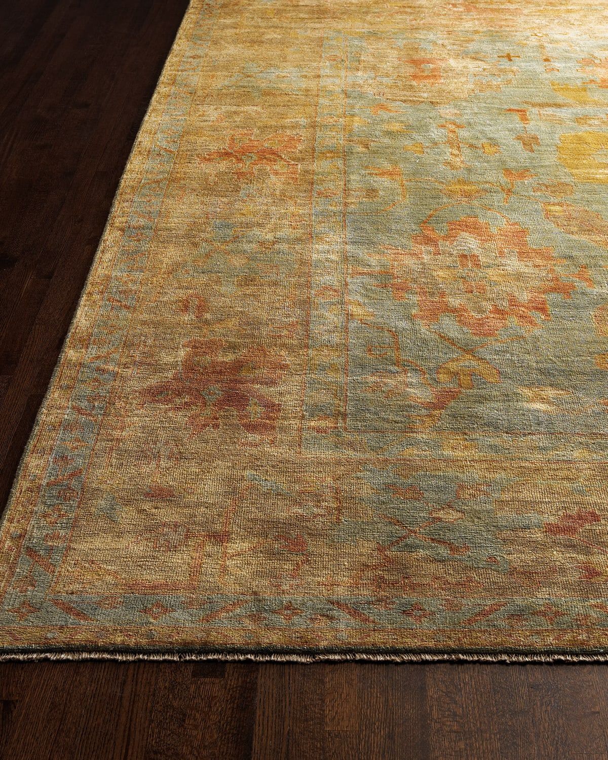 Victorian Oushak Rug