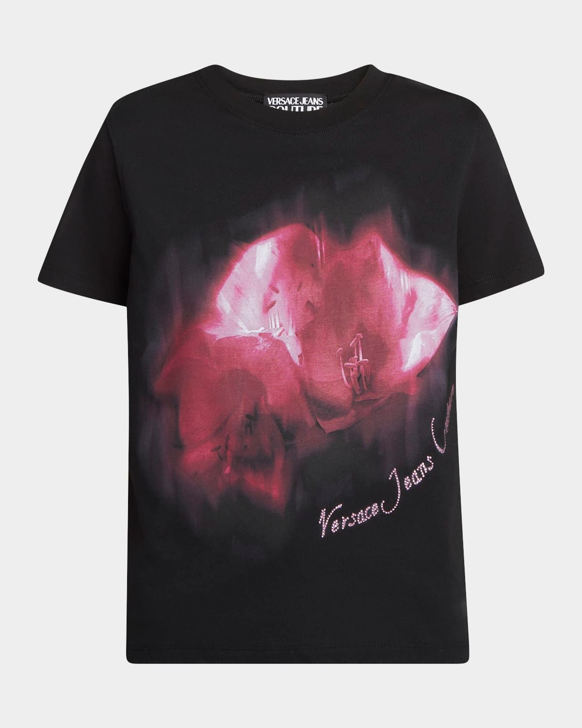 Nocturnal Floral Crewneck Tee