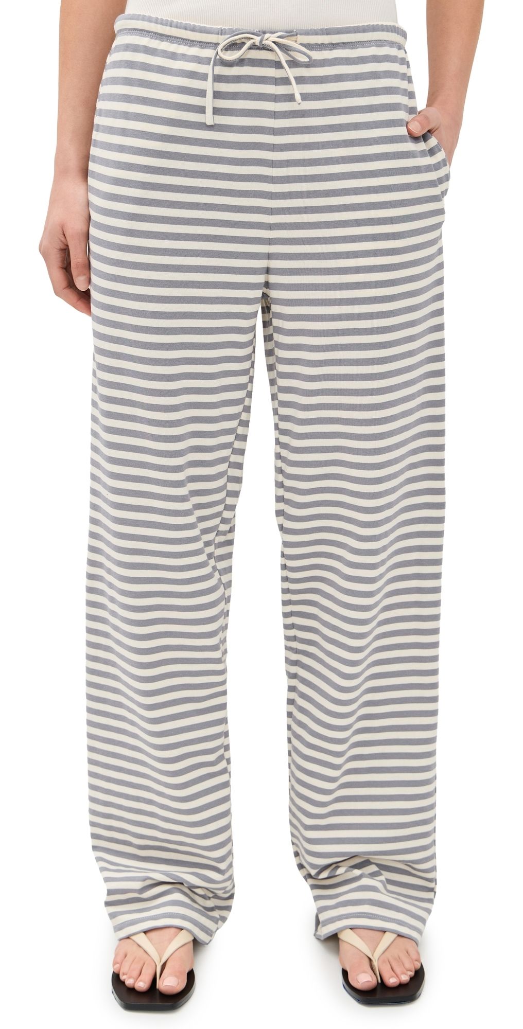 Lioness Bloom Pants Ash Stripe S