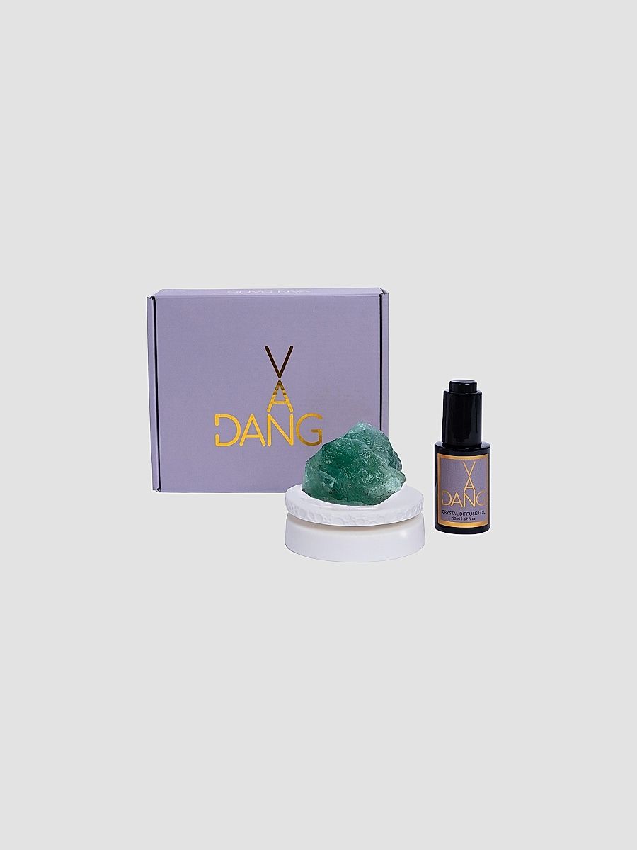 Veldt Diffuser Oil & Flourite Crystal Meditation Set