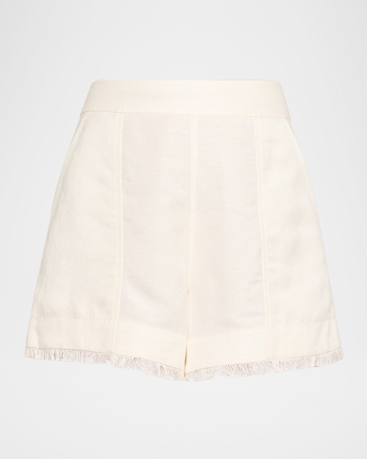 Dax Fringe Linen-Blend Shorts