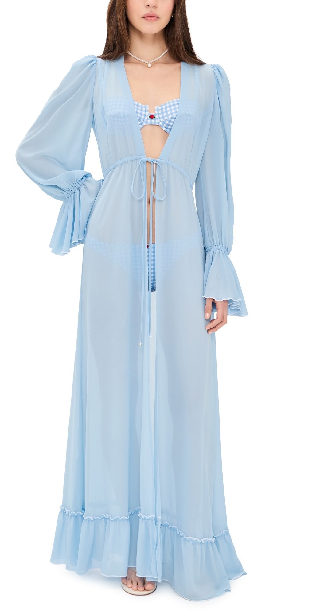Bananhot Berta Cover Up Pacific Blue M/L