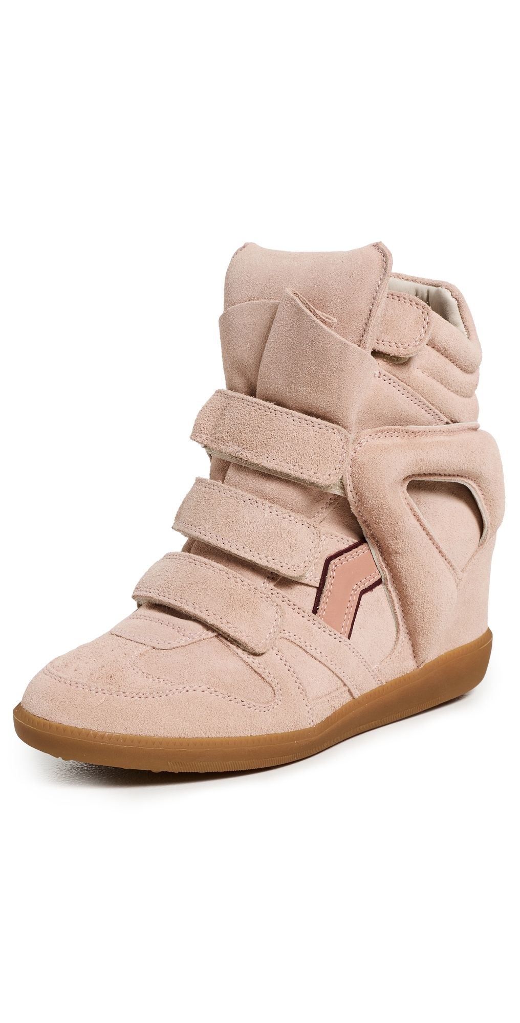 Isabel Marant Bekett Sneakers Pale Pink/Peach 37