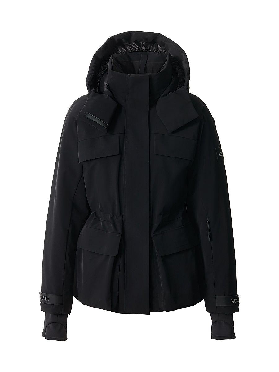 Women's Iclyn Medium Down Ski Jacket - Black - Size XL