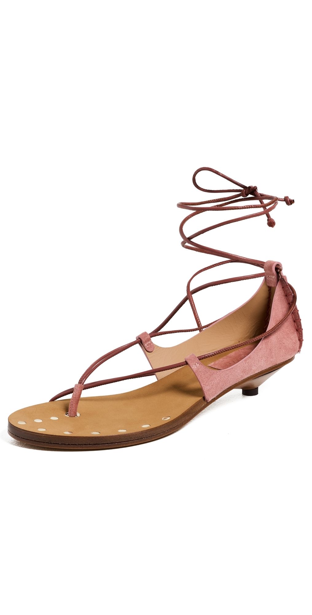 Ulla Johnson Aves Bare Kitten Heel Sandals Fig 39
