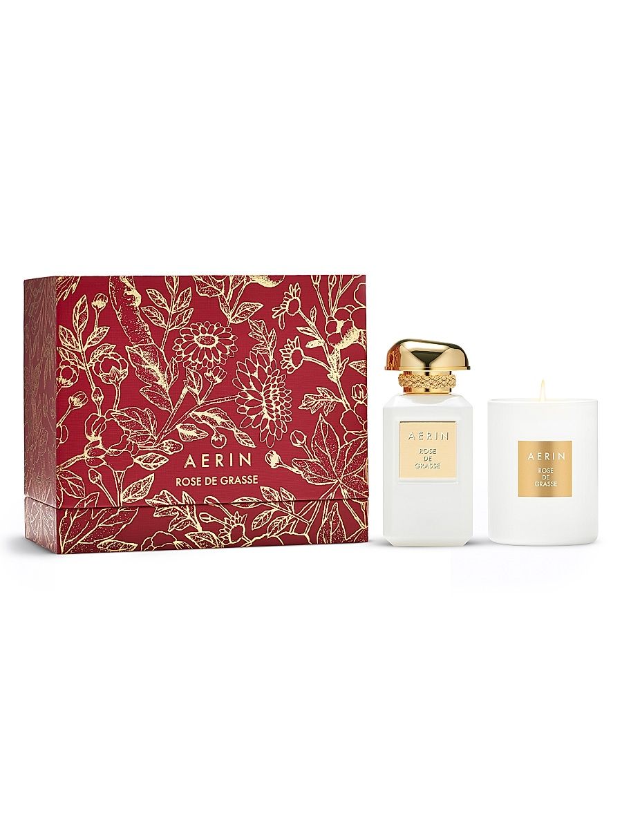 Rose de Grasse 2-Piece Parfum & Candle Gift Set