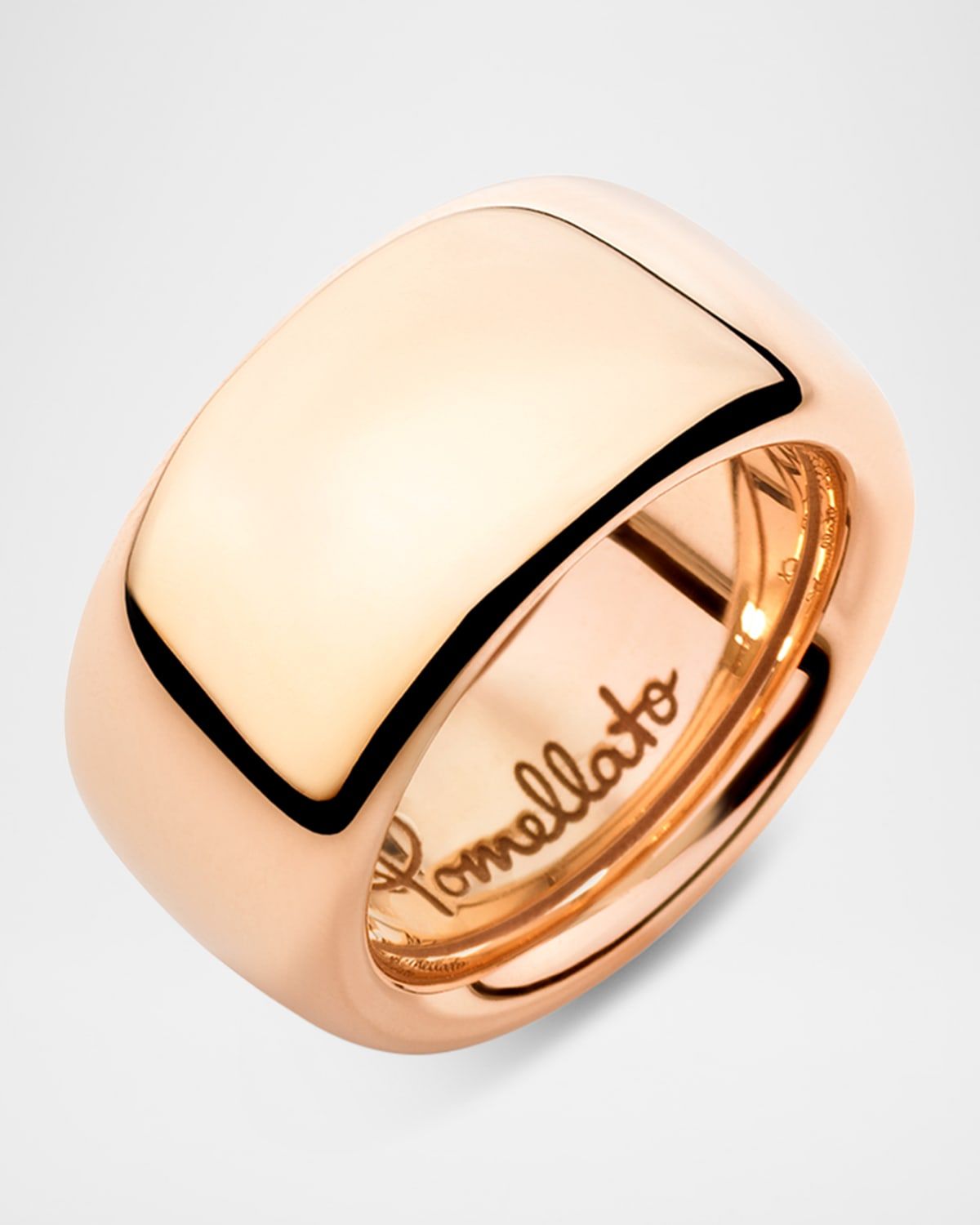 Iconica 18K Rose Gold Band Ring