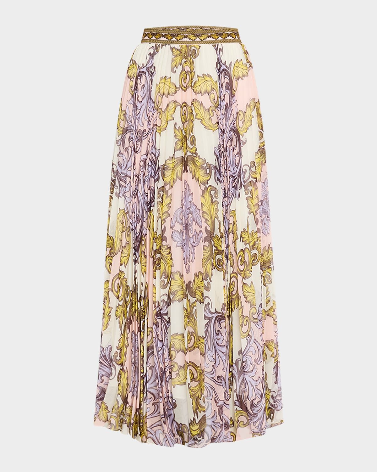 Day Dreamer Katz Pleated Maxi Skirt