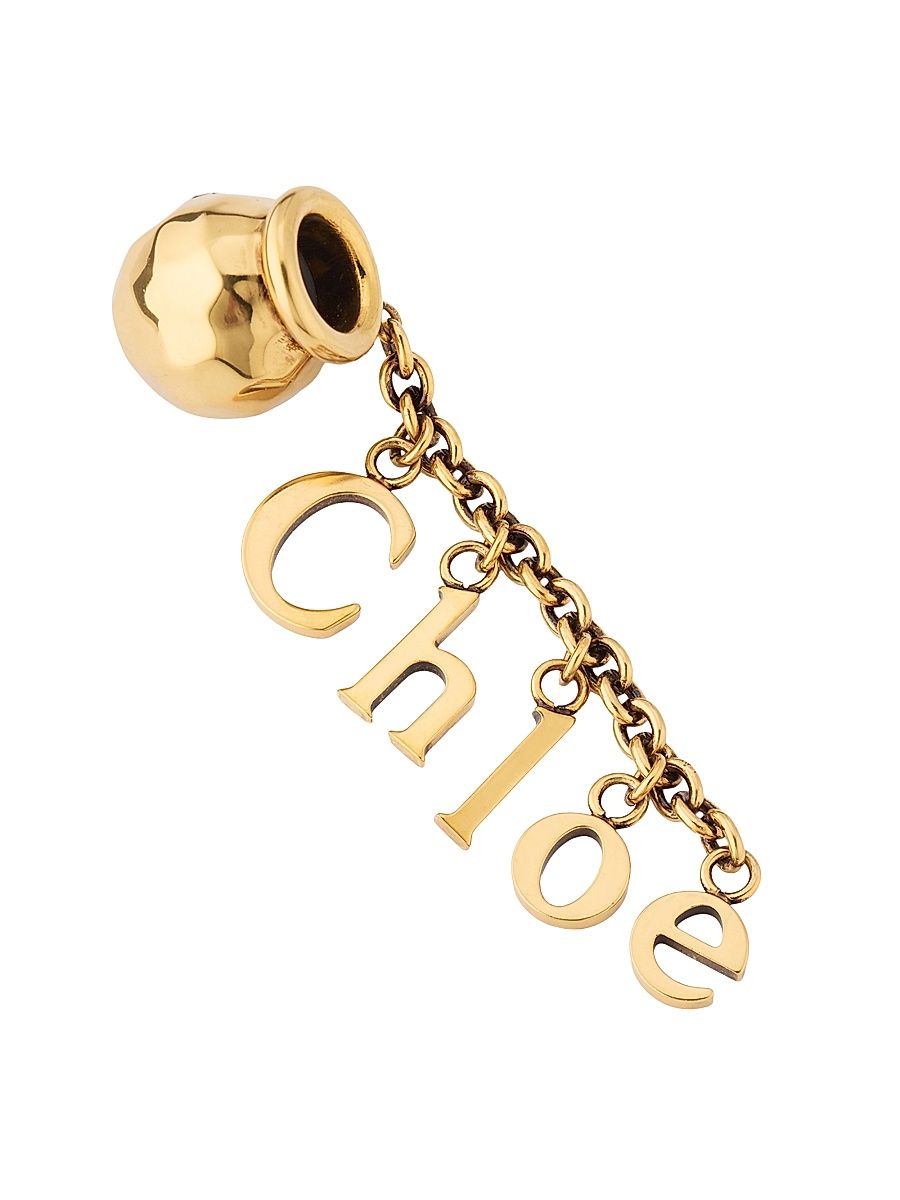 Women's Goldtone Letters Bag Charm - Gold