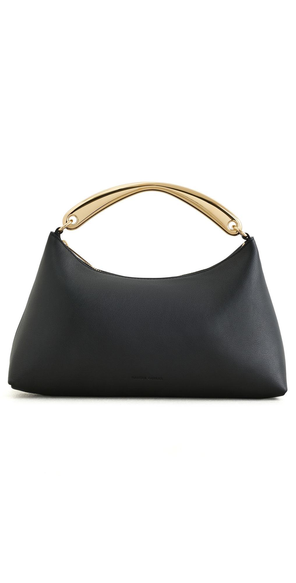 Mansur Gavriel Metal Handle Rhea Bag Black One Size