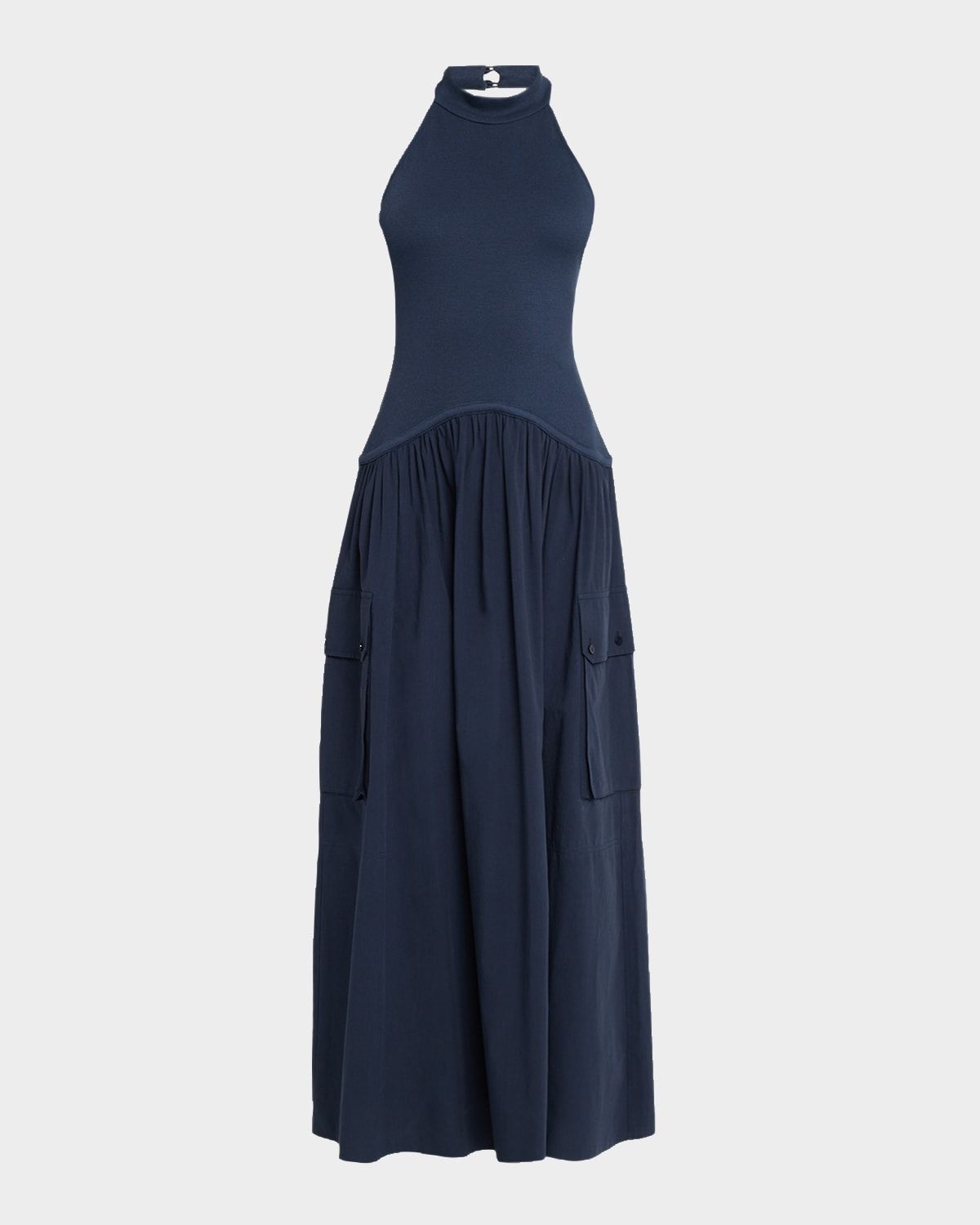 Simonne Drop-Waist Maxi Dress