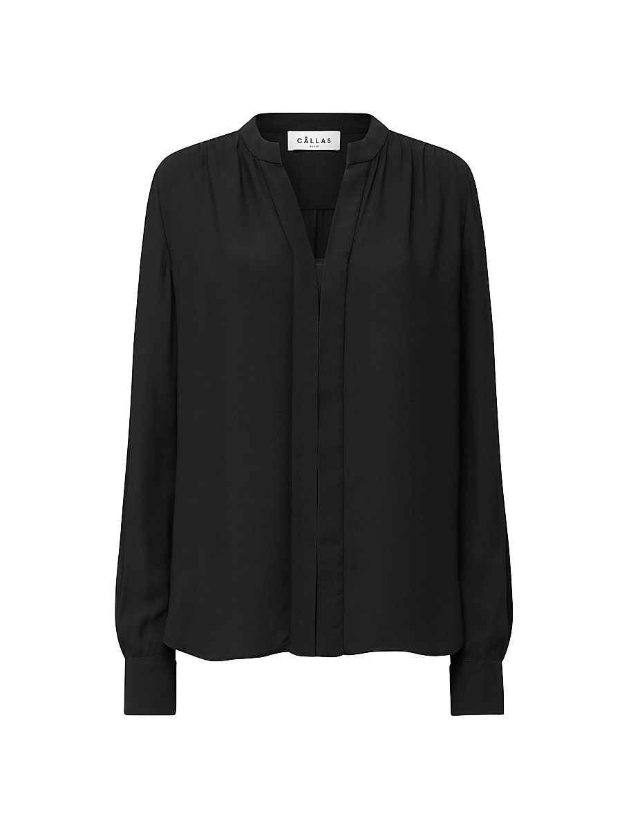 Women's Athena Relaxed Fit Shirt - Black - Size 10