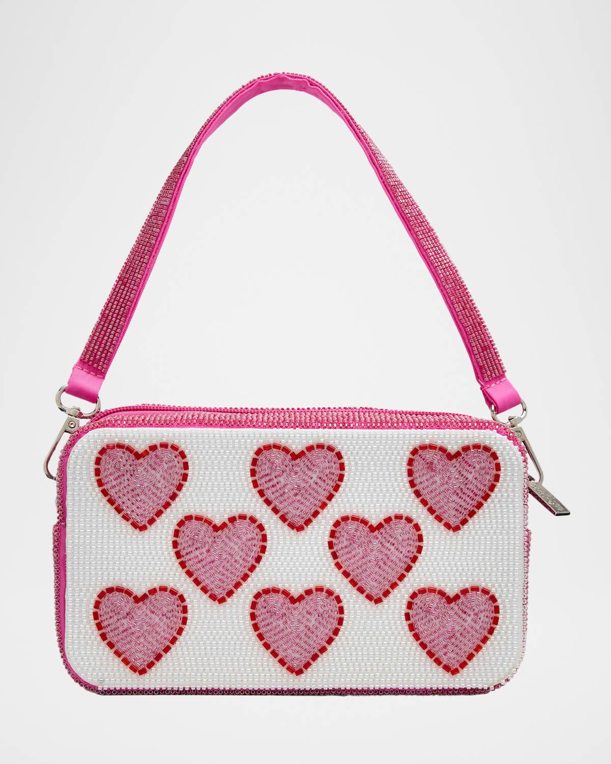 Girl & apos;s Beaded Camera Bag