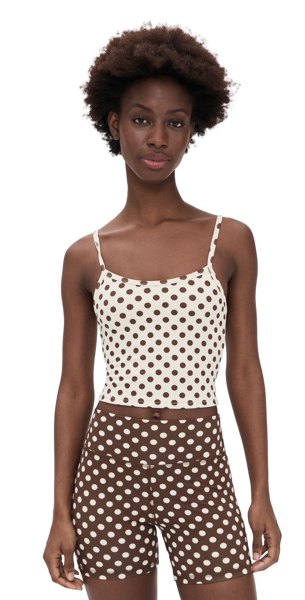 Strut This The Winnie Tank Polka Dots S