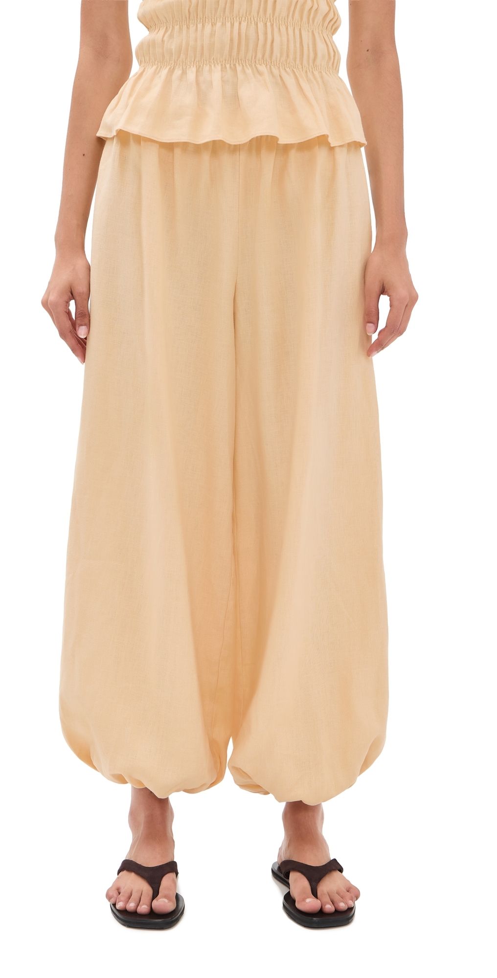 FAITHFULL Kortez Balloon Pants Daffodil 8