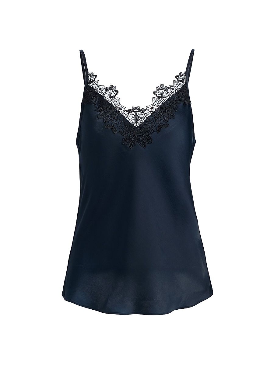 Women's Cleo Lace Satin Tank - Sal - Size 16