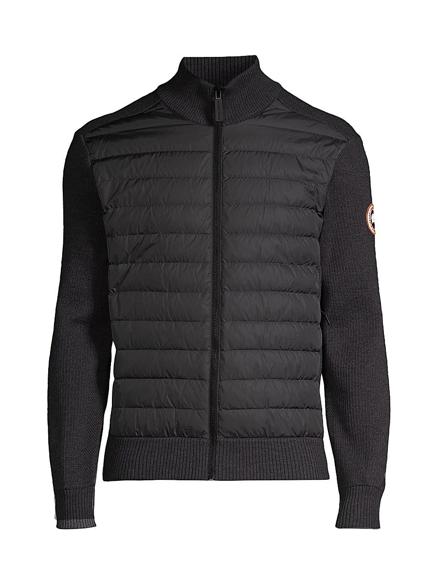 Canada Goose Men's HyBridge Knit Jacket - Noir - Size Medium