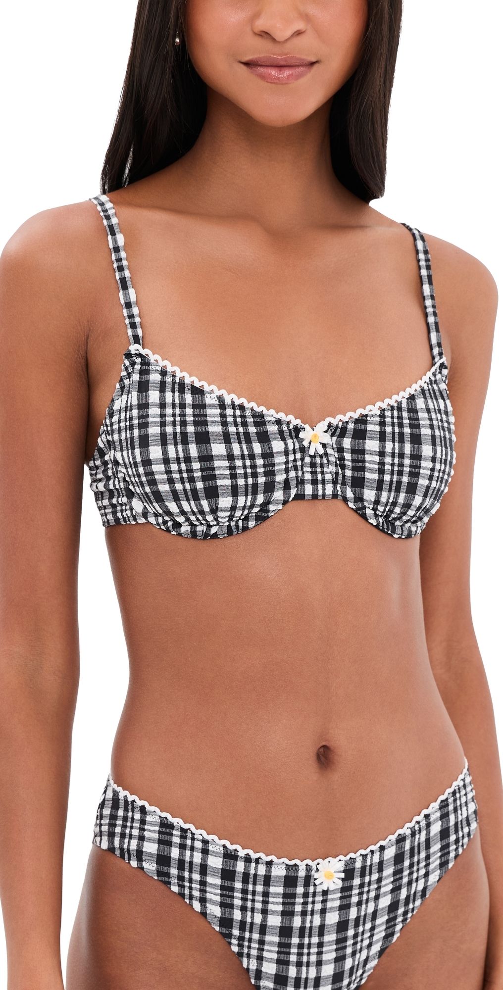 Solid & Striped The Daphne Bikini Top Noir XS