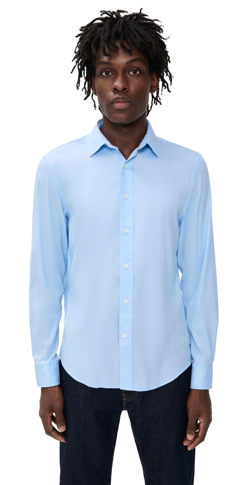 Faherty The Movement Shirt Azure Sky XL