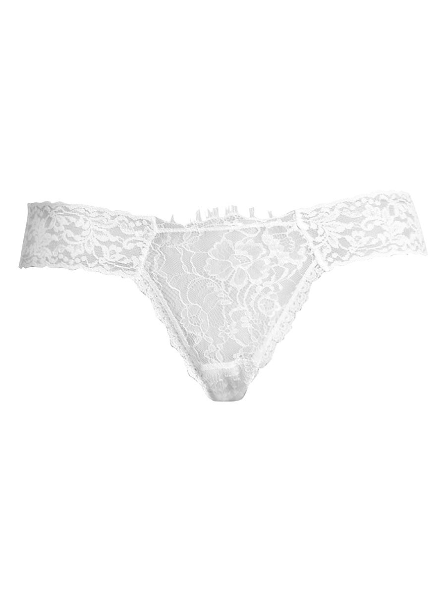 Women's After Midnight Wink Diamond Thong - Marshmallow