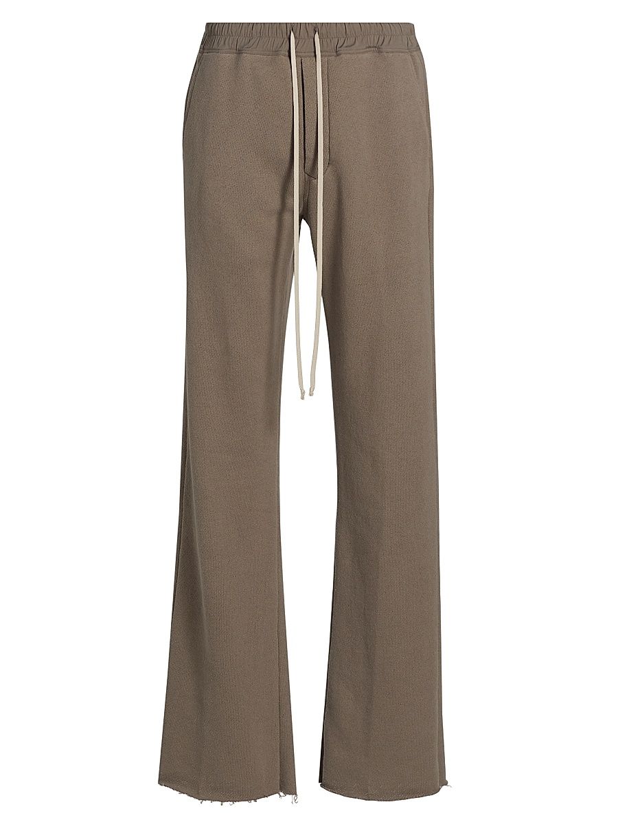 Men's Dietrich Cotton Wide-Leg Pants - Dust - Size 38