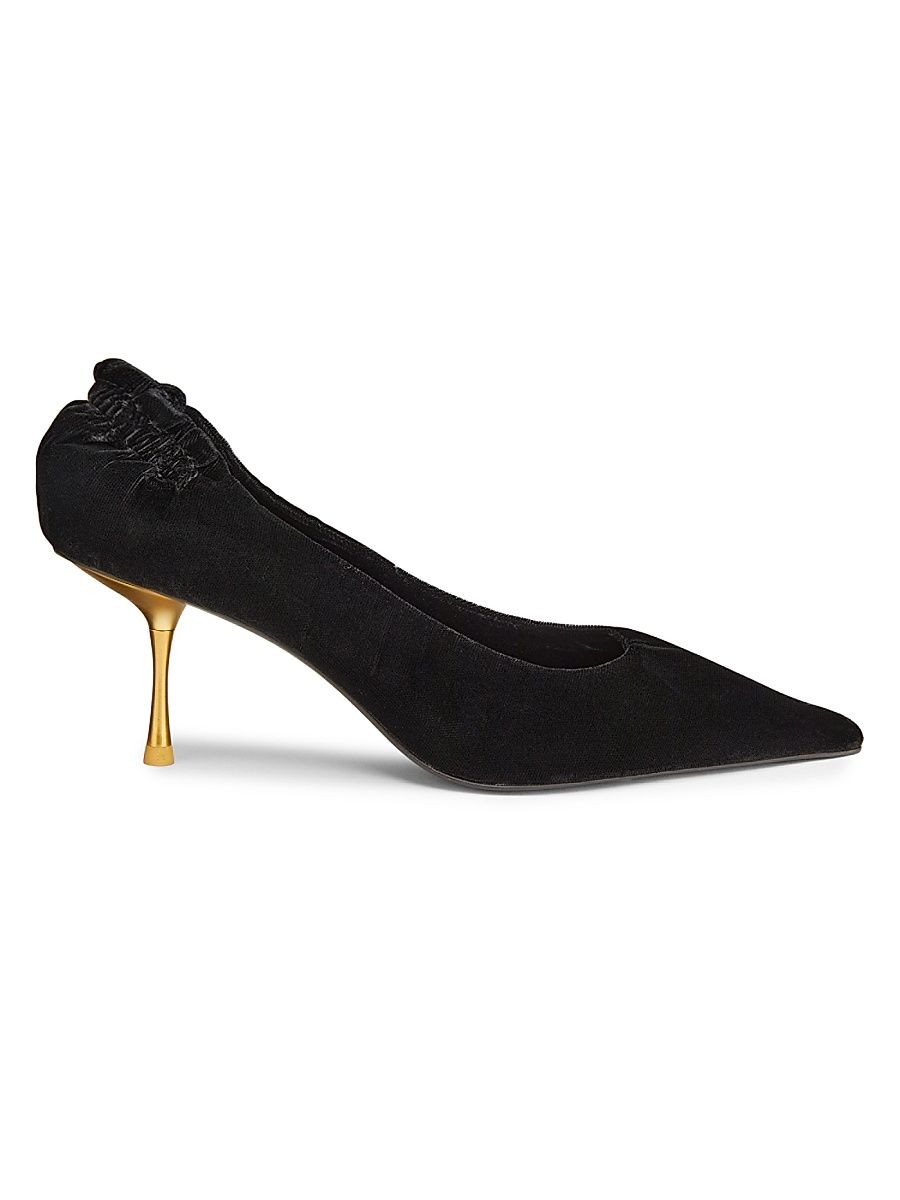 Women's Valentina 70MM Point Toe Pumps - Black - Size 11