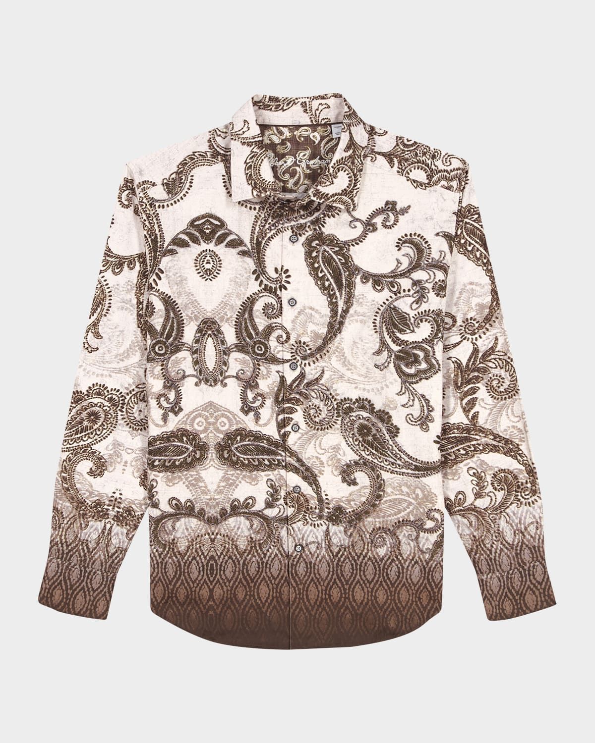 Men & apos;s Wallington Cotton Ombre Paisley Button-Down Shirt