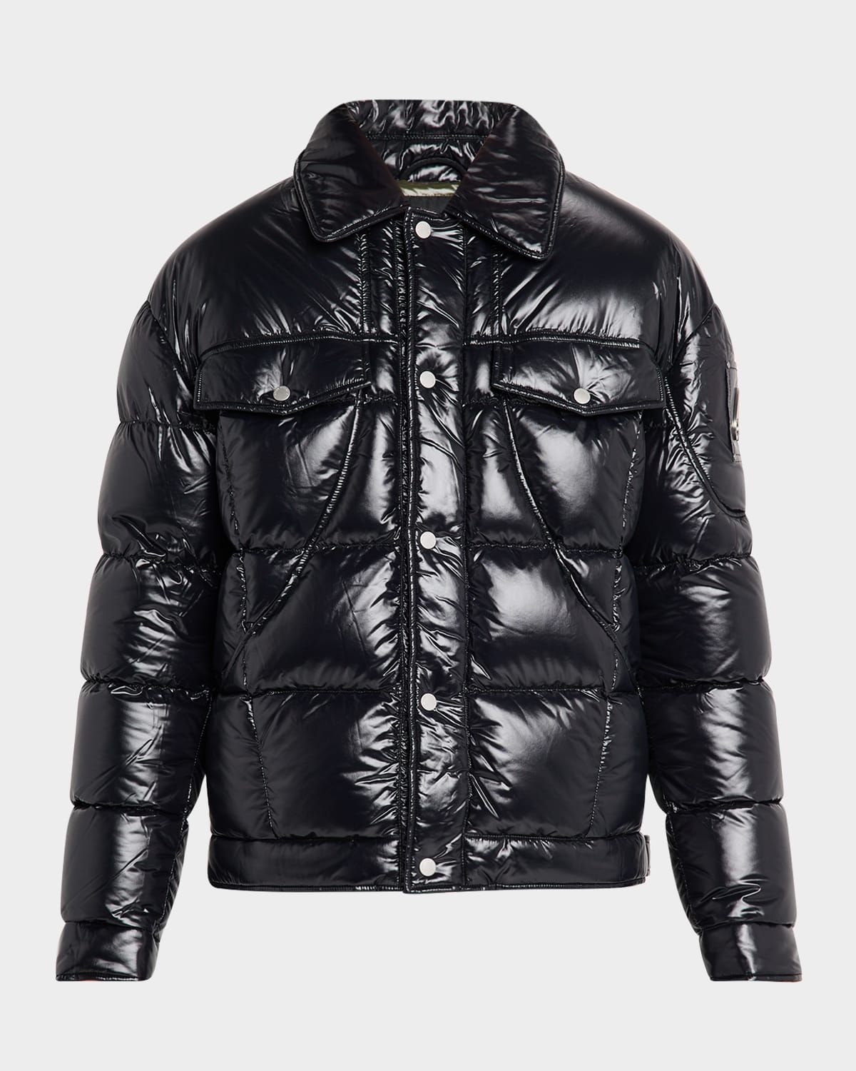 Men & apos;s Briar Quilted Down Shirt Jacket