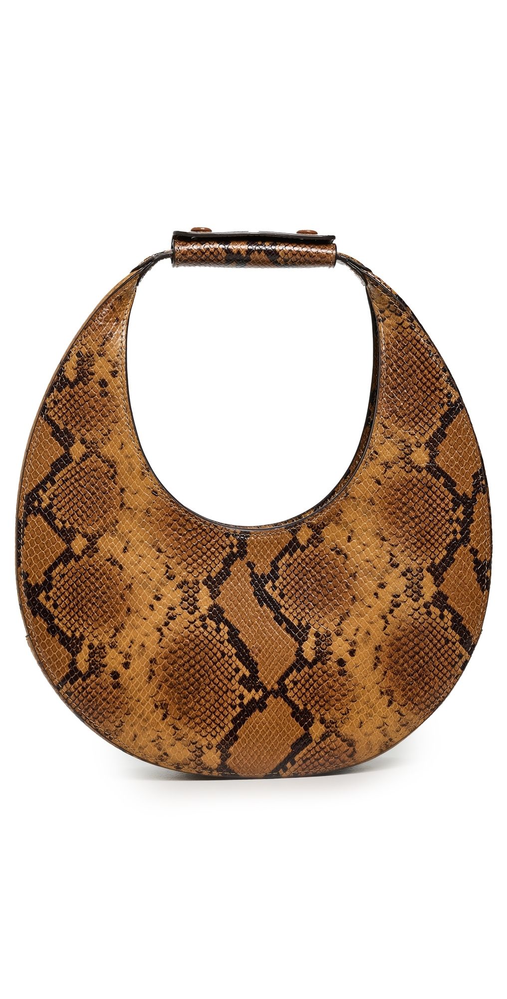 STAUD Moon Tote Bag Snake One Size