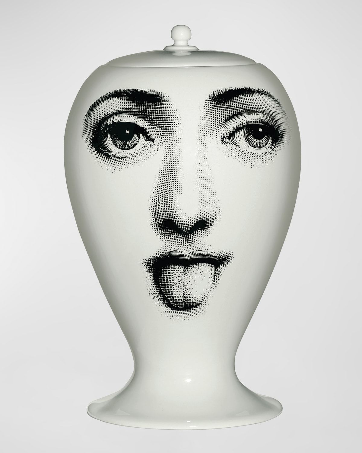 Antipatico Vase with Lid - 4.7"