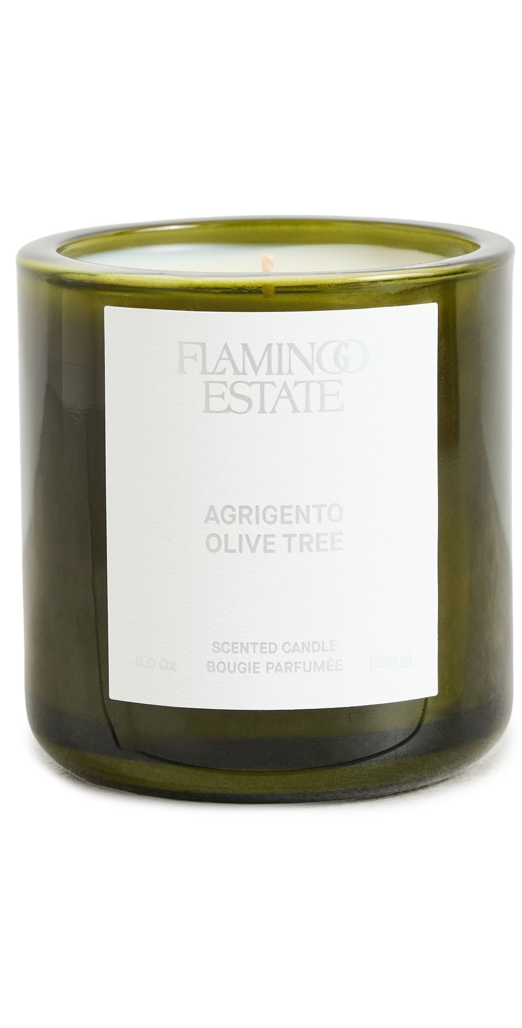 Flamingo Estate Ancient Agrigento Olive Tree Candle Green One Size