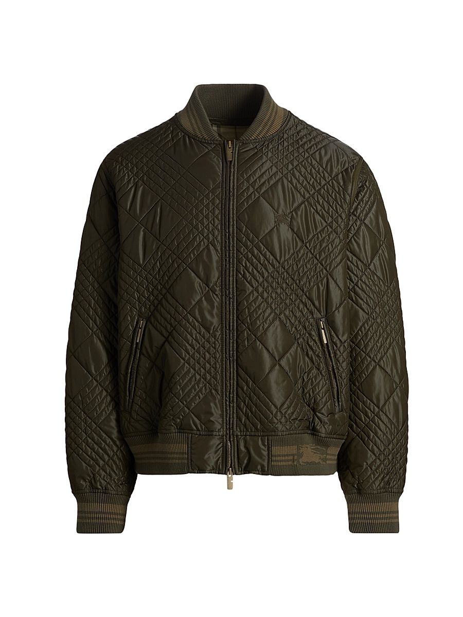 Men's Rakewood Quilted Bomber Jacket - Marsh - Size XXL