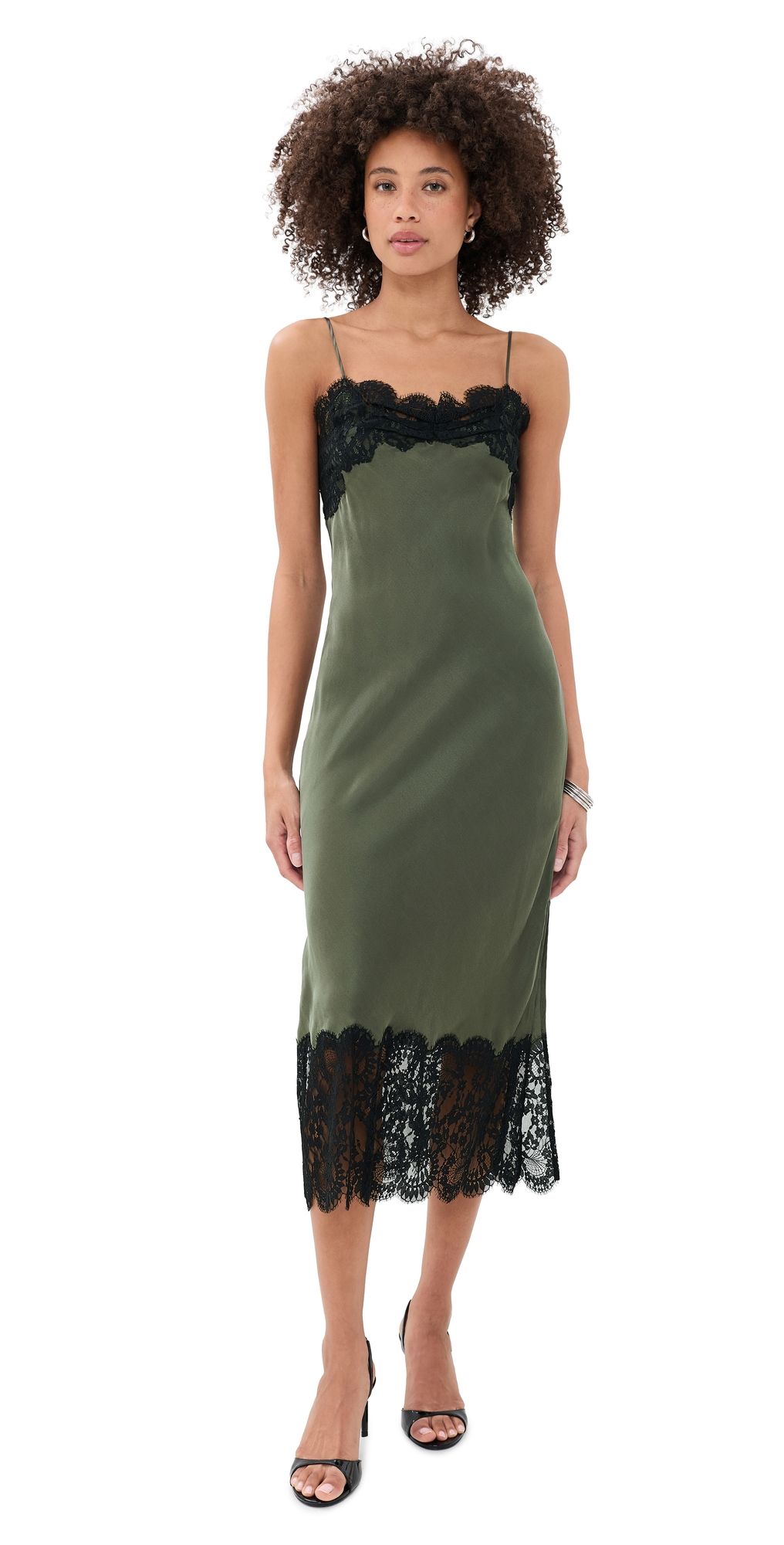 IRO Nereid Silk Dress Lichen 40